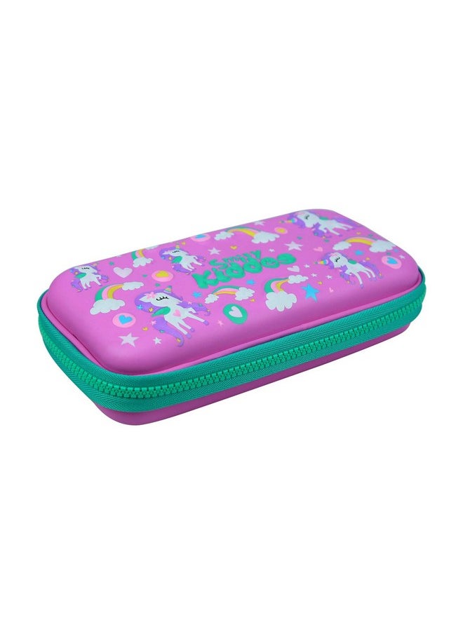 Smily Kiddos Small Pencil Case (Purple) Kids School Supplies for Best Birthday/Return Gifts
