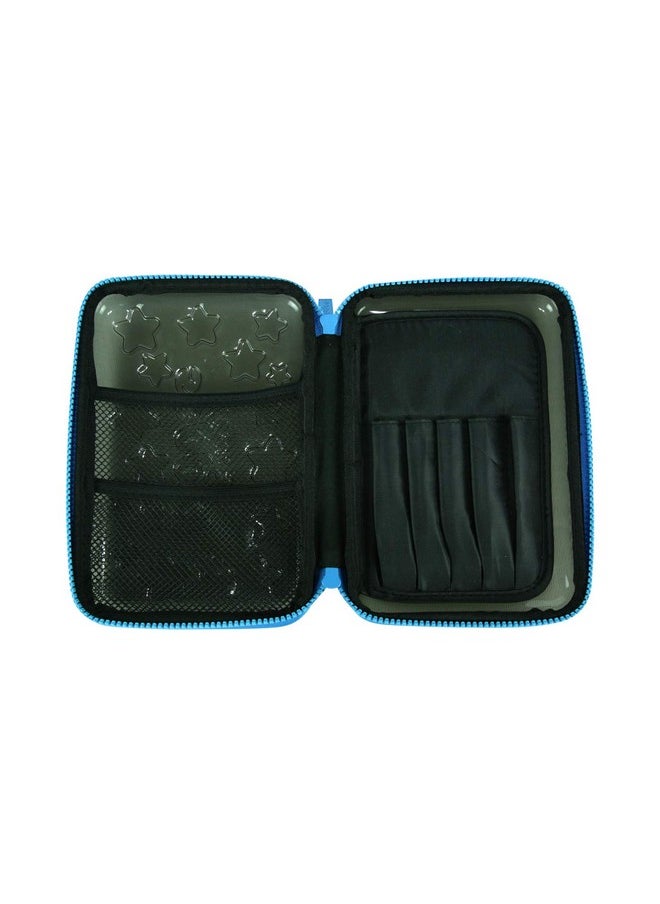 Smily Kiddos PVC Pencil case Black Kids Pencil case Transparent Pencil case Pencil case for Girls/Boys Big Capacity Pencil case Pencil Cases for Girls