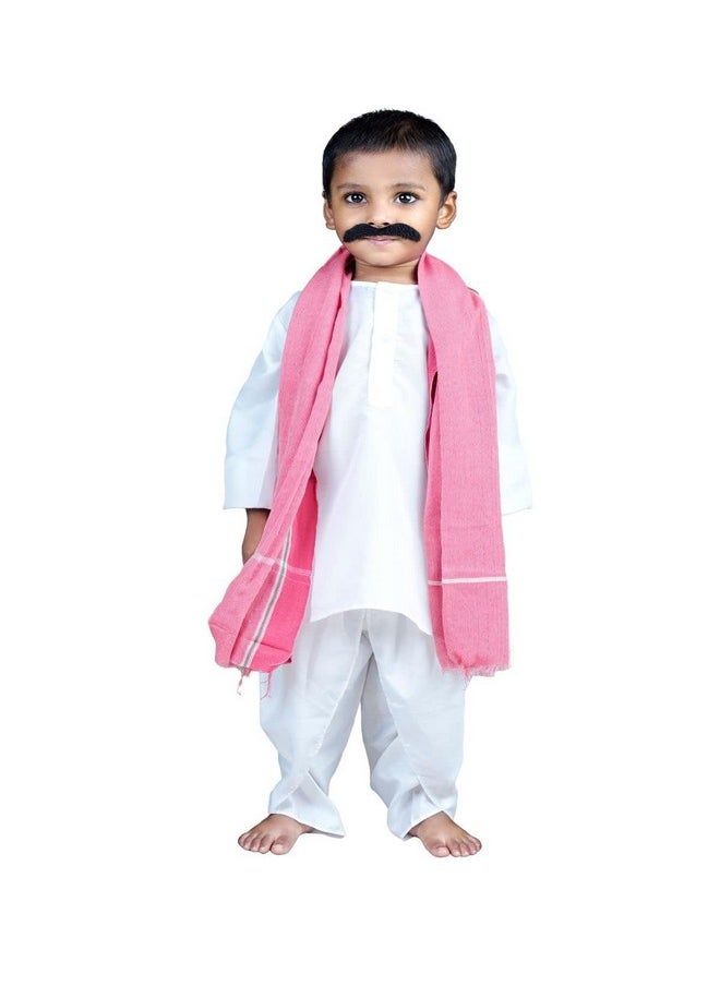 BookMyCostume Indian Sarpanch Farmer Villager Kisan Kids & Adults Fancy Dress Costume 10-12 years