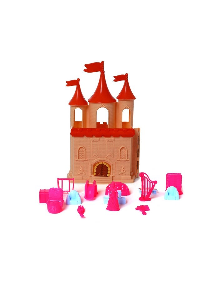 Toyzone Dora Doll House-45946 | Play Set for Girls| Role Play Set | Doll House with Furniture | Doll House Play Set for Kids | for Kids Age 3+
