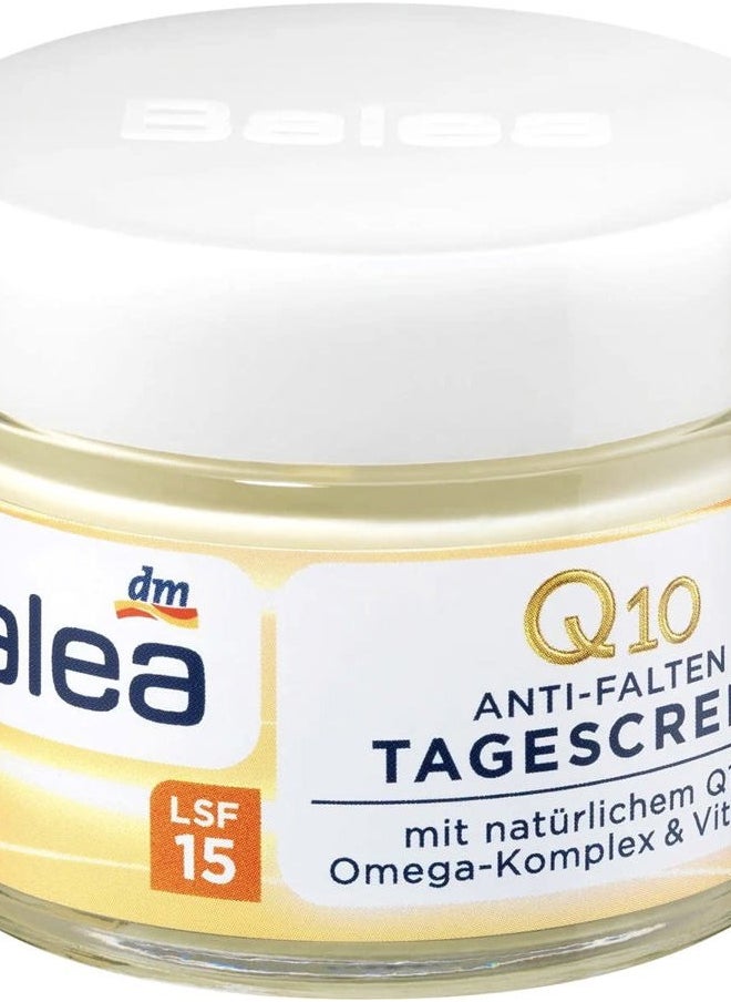 Balea Q10 Anti-wrinkle Day Cream+Night Cream VitaminE Cream Reduce wrinkles fine lines SkinCare regeneration cream Vegan