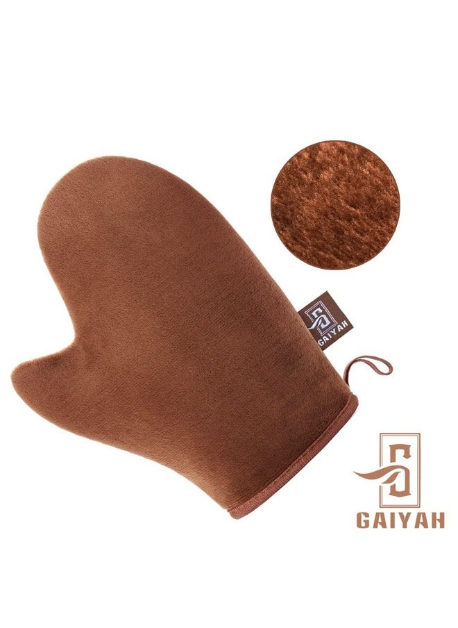GAIYAH Self Tanning Mitt Applicator Self Tanner Mitt Applicator Tanning Mitts Self Tanner With Thumb Ultra Soft Tanning Glove For Self Tan Mitt Applicator