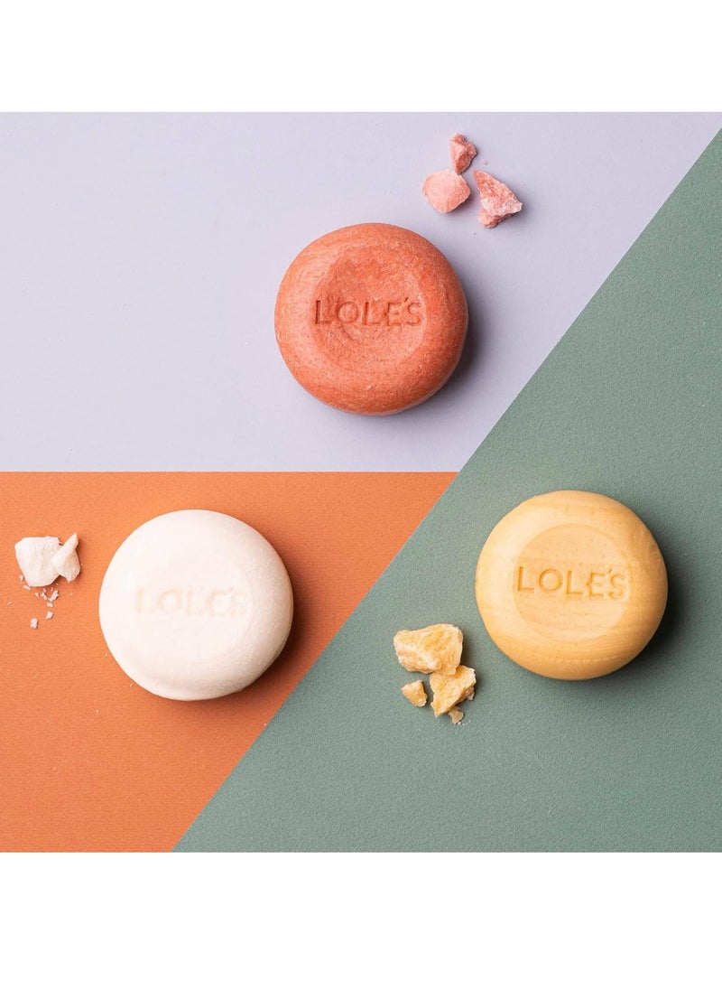 Shampoo Bar and Conditioner 2in1 with Jojoba Oil for Itchy Scalp & Dandruff, Moisturizes & Cleans Scalp, Travel Shampoo, Silicone Free, 100g