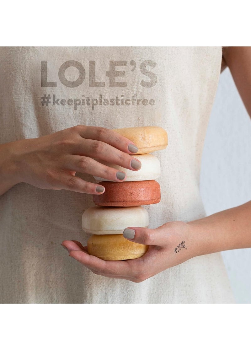 Shampoo Bar and Conditioner 2in1 with Argan Oil for Repair & Damage Control, Moisturizes & Cleans Scalp, Travel Shampoo, Silicone Free, 100g