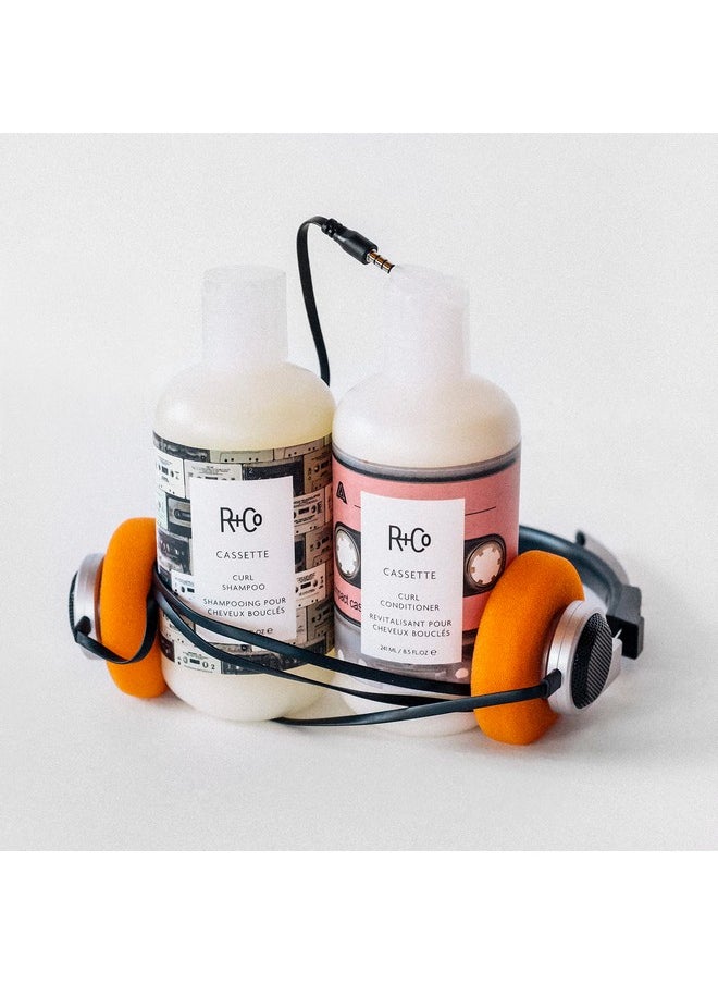 R+Co Cassette Curl Shampoo and Conditioner Set (8.5oz) + Superseed Oil Complex | Tames Frizz + Hydrates Curls + Adds Shine | Vegan + Cruelty-Free |
