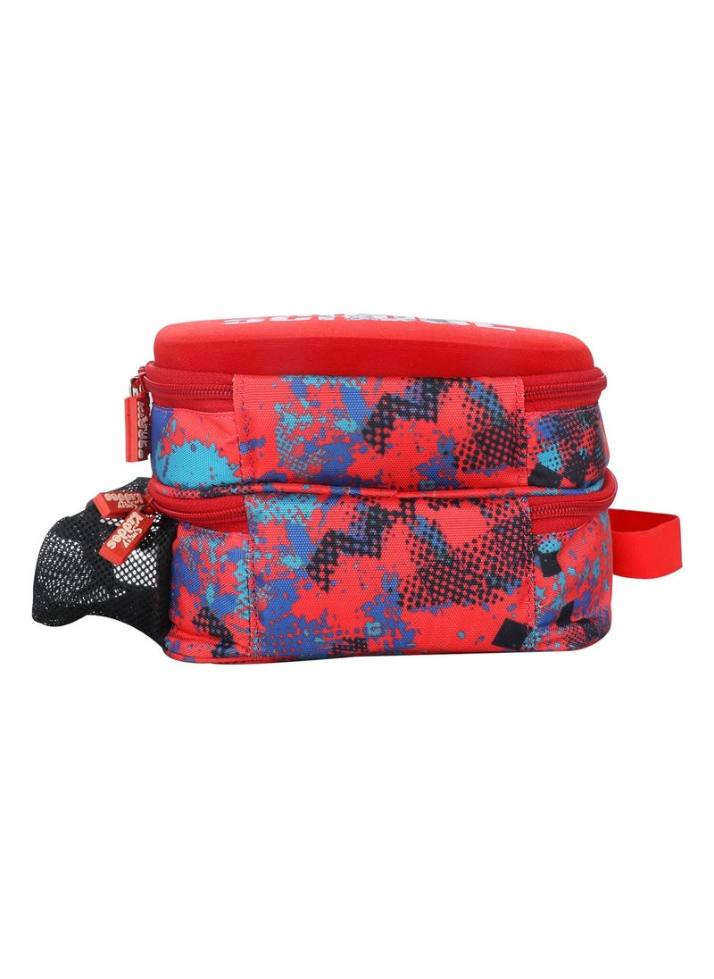 Smily Kiddos Hardtop Lunch Bags (Red) Lunch Bag Adult Lunch Bag : Dino Theme