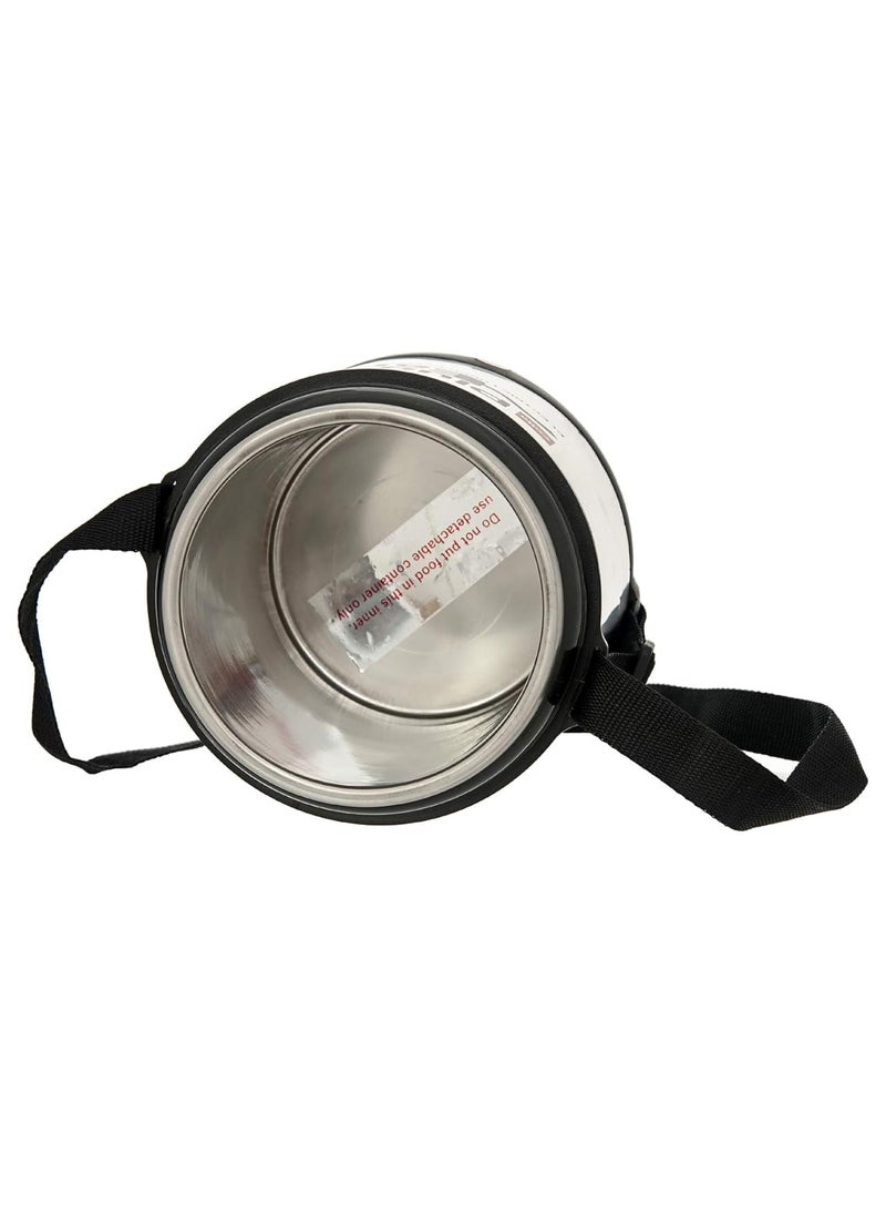 CELLO Electro Electric Stainless Steel Lunch Box, 3 Containers