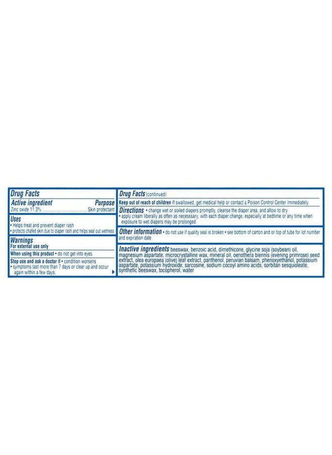 BALMEX Complete Protection Zinc Oxide Diaper Rash Cream, Advanced Formula, 2 Oz (2 Pack)