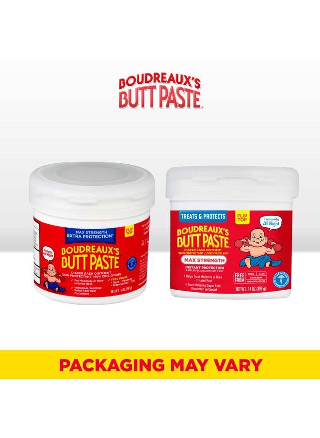 Diaper Rash Ointment | Maximum Strength | 14 Ounce and 2 Ounce, Combo 1