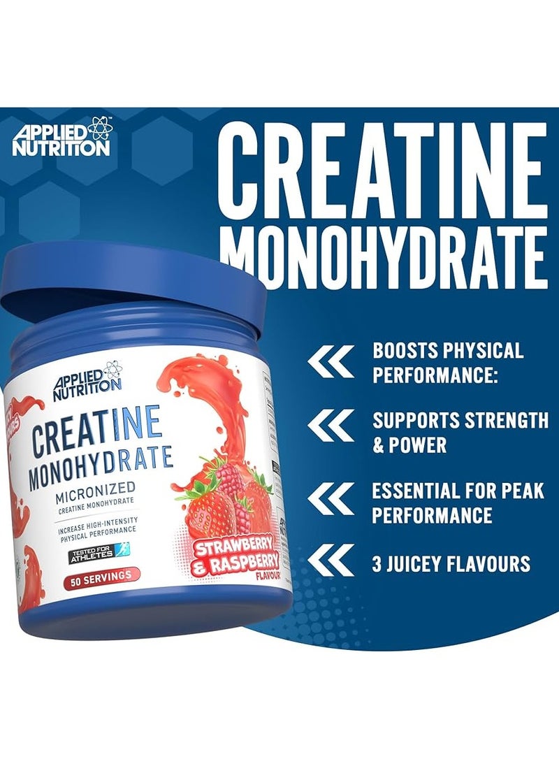 Applied Nutrition Creatine Monohydrate 50S Strawberry & Raspberry 250G