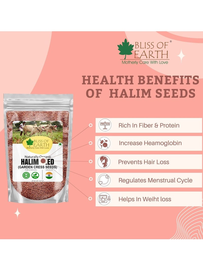 1kg Halim Seeds Organic for Eating Aliv Seeds for Hair and Immunity Booster Superfoods