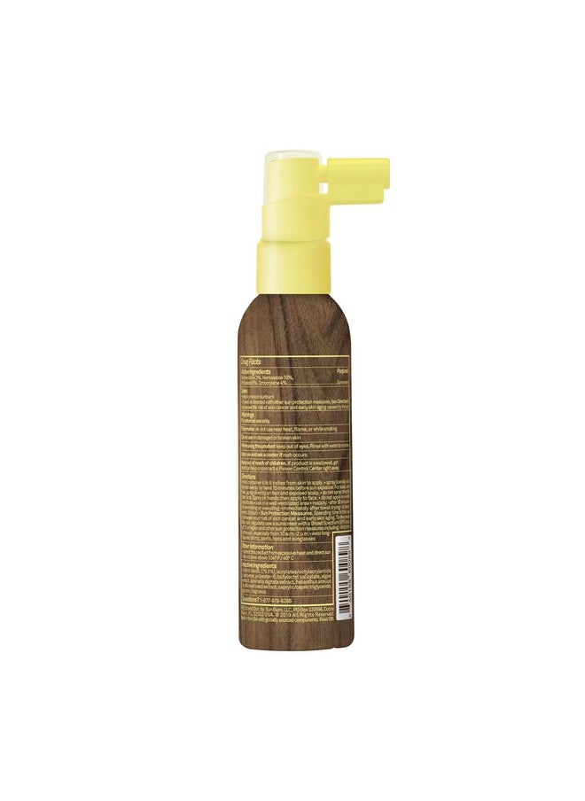Sun Bum Original SPF 30 Sunscreen Scalp and Hair Mist I Vegan and Hawaii 104 Act Compliant (Octinoxate Oxybenzone Free) I Broad Spectrum UVA/UVB Sunscreen Spray with Vitamin E I 2 OZ