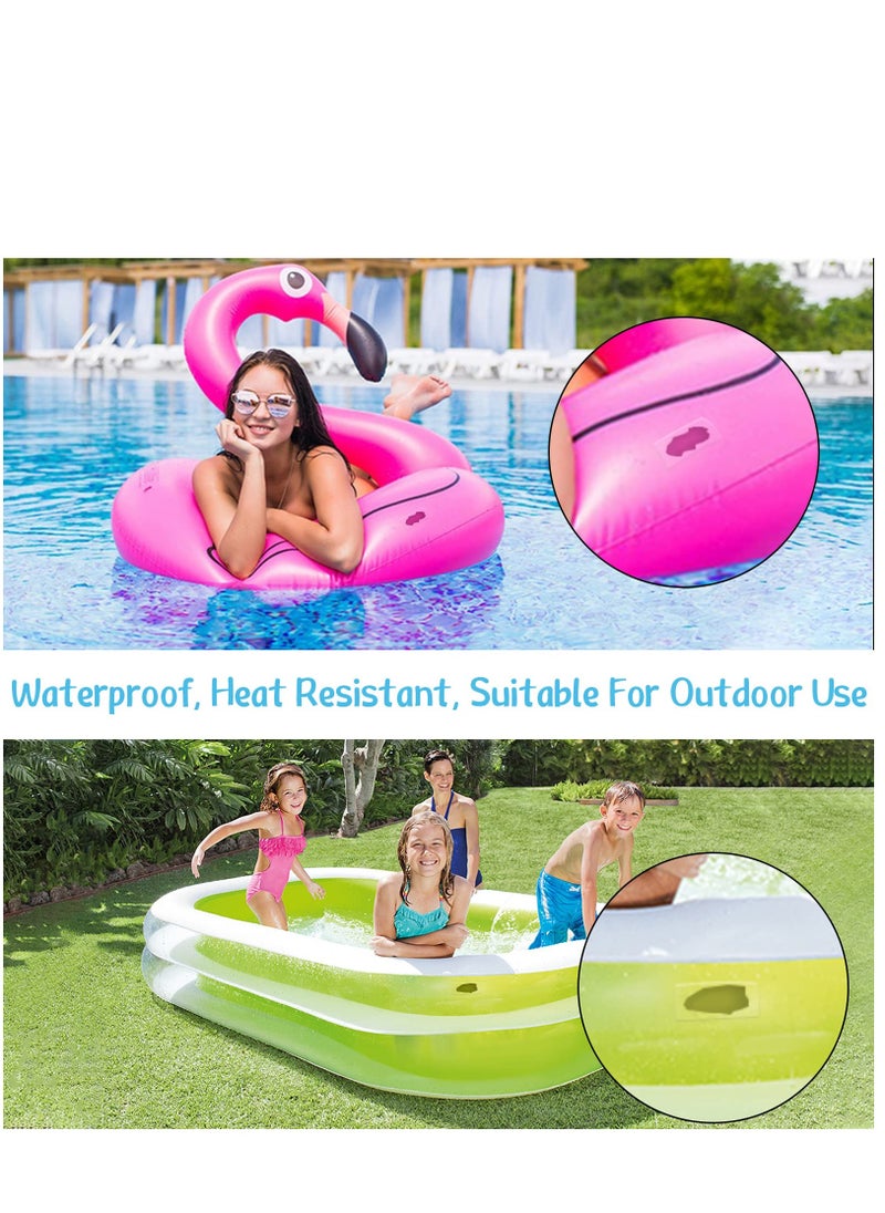 TPU Pool Patch Repair Kit 7cm*200cm Waterproof Roll Inflatable Repair Patch Tape for Air Mattress Inflatable Tent Swimming Pool Bounce House Canvas Canopy Pool Floats Tubes Air Bed