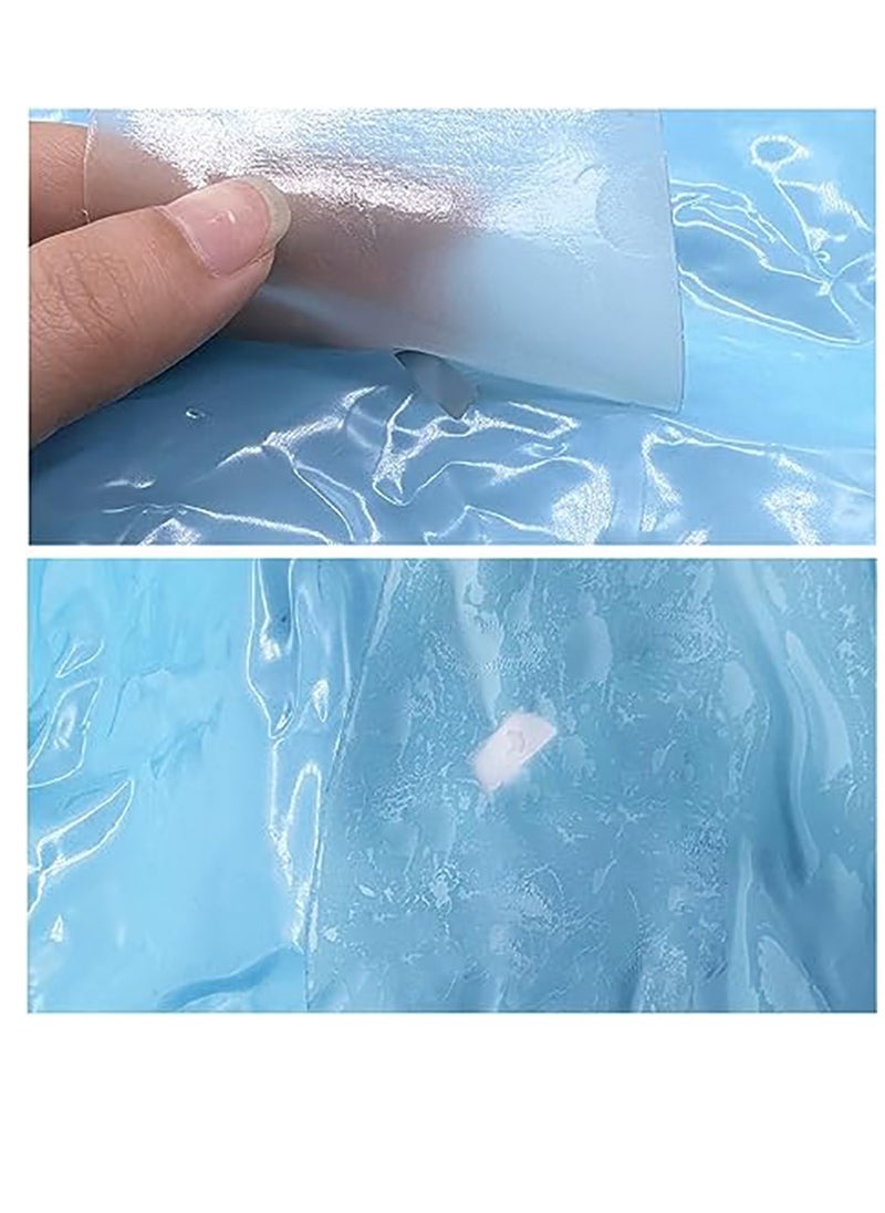 TPU Pool Patch Repair Kit 7cm*200cm Waterproof Roll Inflatable Repair Patch Tape for Air Mattress Inflatable Tent Swimming Pool Bounce House Canvas Canopy Pool Floats Tubes Air Bed