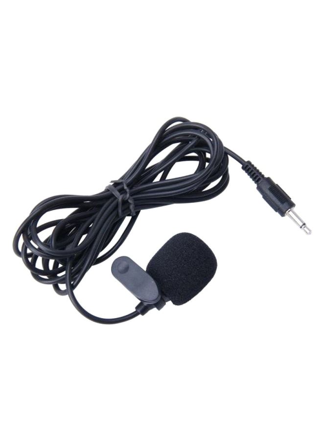 Clip-on Lapel Wired Microphone 182.29907188.18 Black
