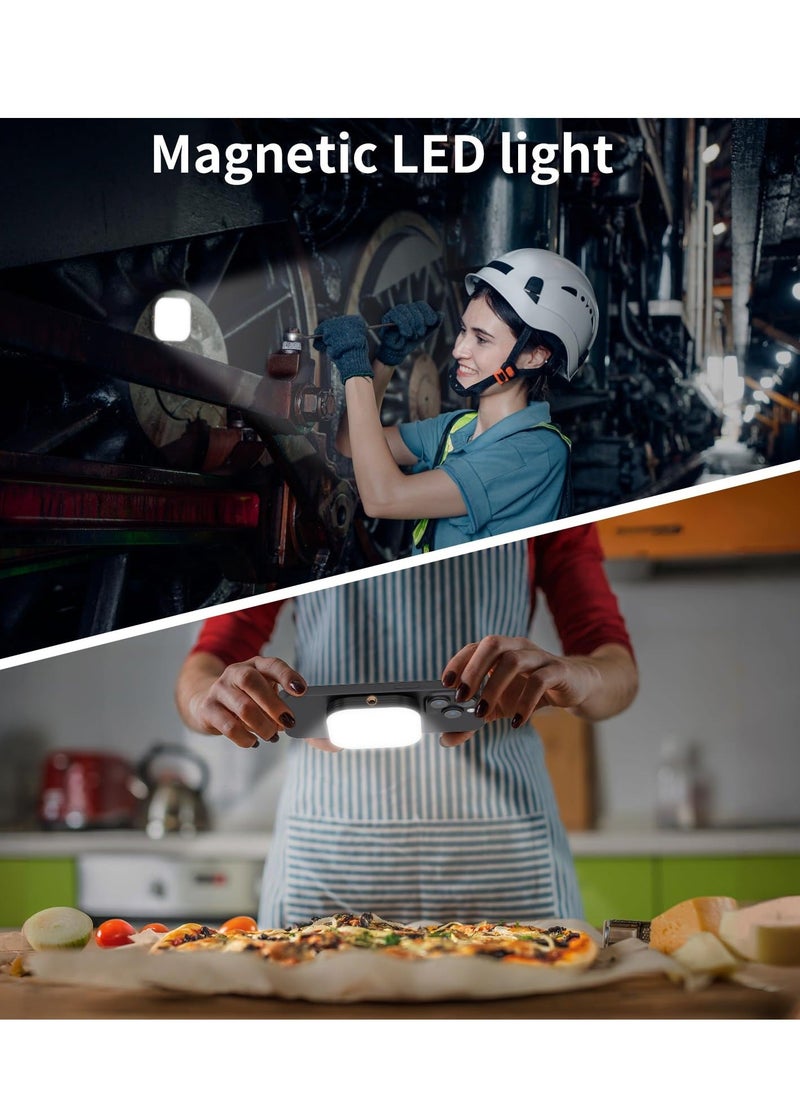 Selfie Light Magnetic, LED Fill Light Compatible with Magsafe, iPhone Light Rechargeable with Clip, for Selfies/TikTok/Zoom Calls/Video Conference/Travel Photography