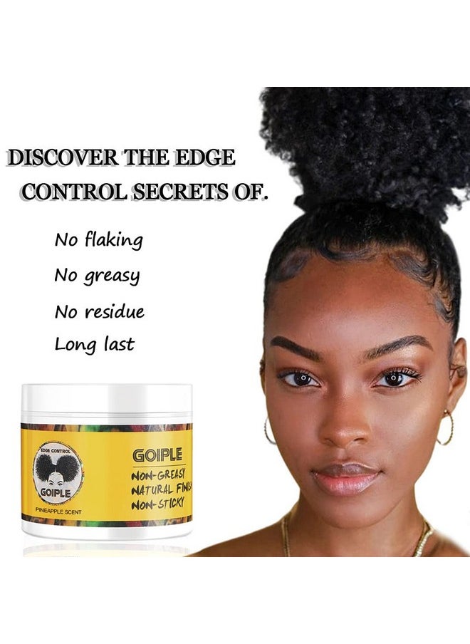 Goiple Edge Control Wax for Women Strong Hold Non-greasy Edge Control Smoother Edge Tamer 4oz