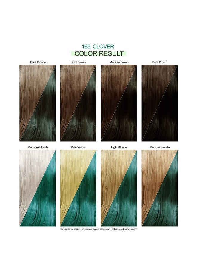 Semi Permanent Hair Color - Vegan And Cruelty-Free Hair Dye - 4 Fl Oz - 165 Clover (Pack Of 1)
