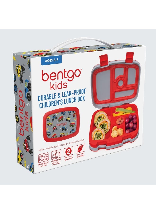 Bentgo Kids Prints Leak-Proof, 5-Compartment Bento-Style Kids Lunch Box