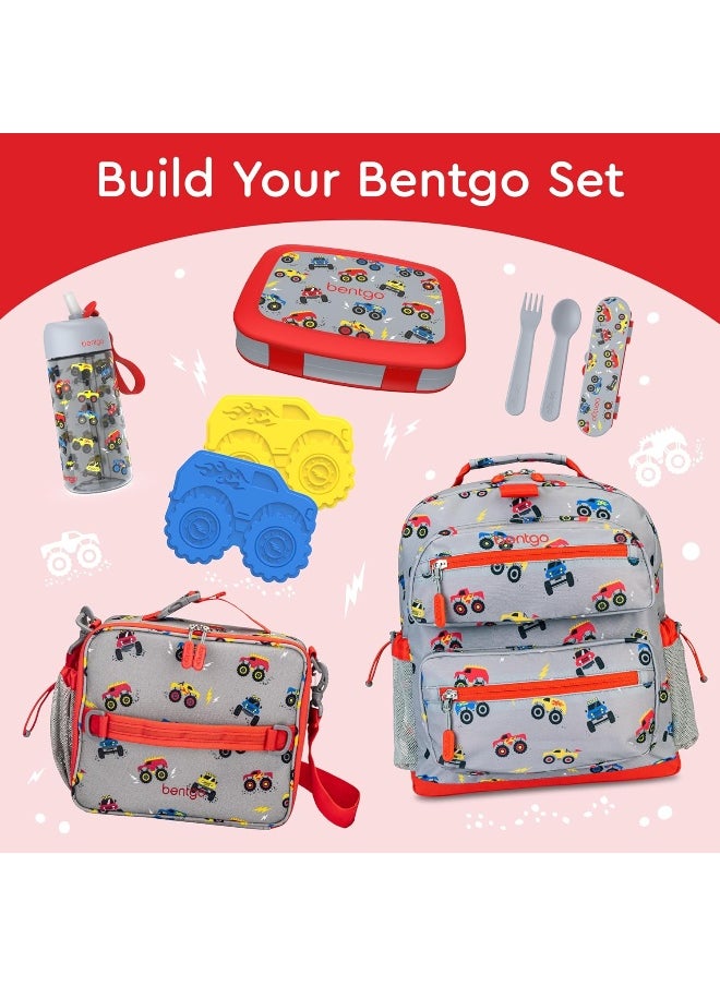 Bentgo Kids Prints Leak-Proof, 5-Compartment Bento-Style Kids Lunch Box