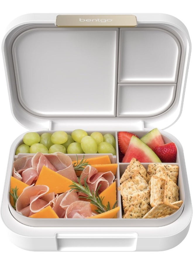 Bentgo Modern - Versatile 4-Compartment Bento-Style Lunch Box, Leak-Resistant, Ideal for On-the-Go Balanced Eating - BPA-Free, Matte Finish and Ergonomic Design