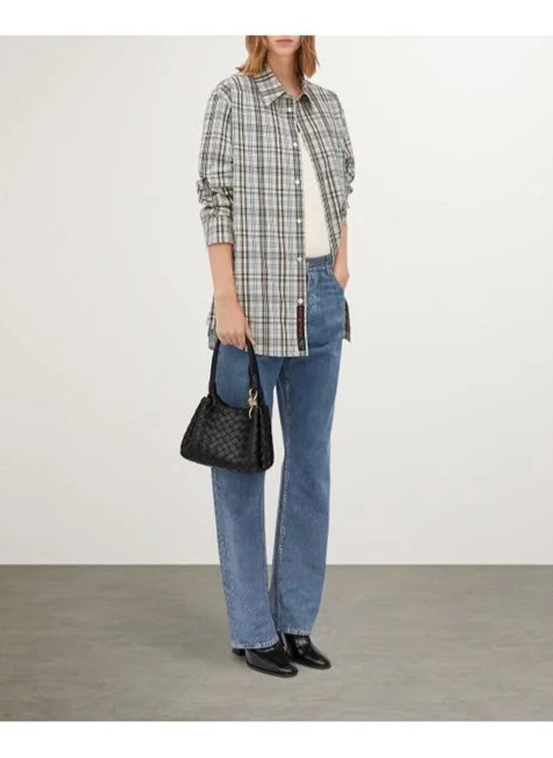 Veneta Small Andiamo Parachute Bag in Intrecciato Leather