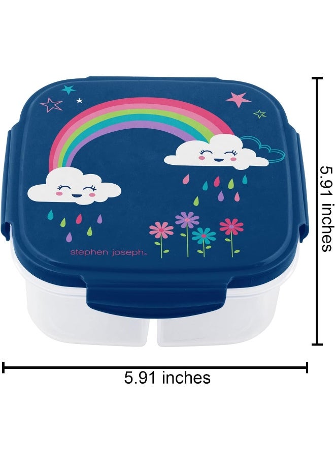 Snack Box With Ice Pack Rainbow (F19) Microwave and freezer safe
