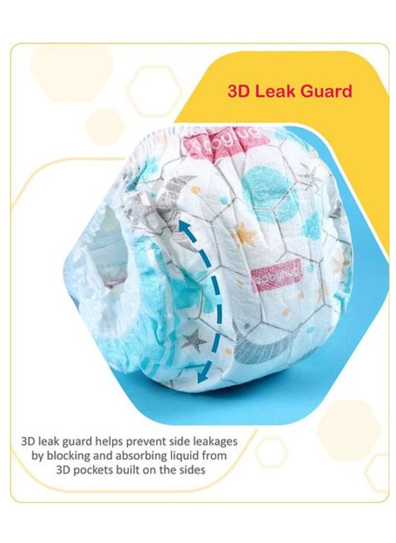 Babyhug Advanced Pant Style Diapers with Aloe Vera, Size 6 - 42 Pieces