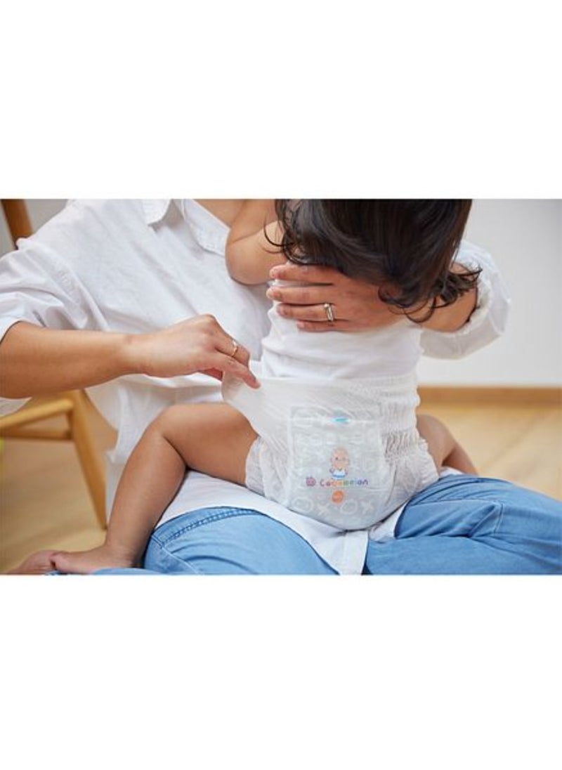 Rascal + Friends CoComelon Edition Premium Pant Style Nappies Size 4, 10-15kg, 12hr Absorption, Stretch Waist - 32Pieces