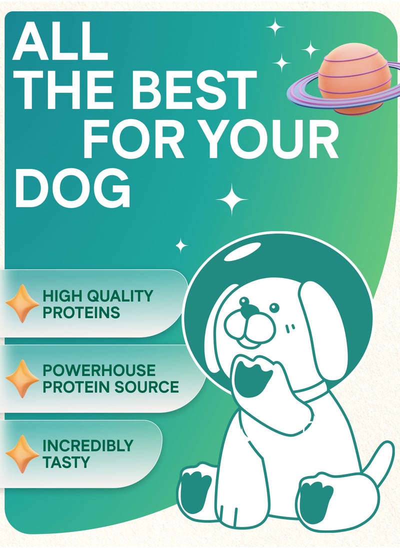 COSMODOG Dog Treats With Duck Jerky 250g E-Protein Hypoallergenic Dog Food For Puppies and Small Bread