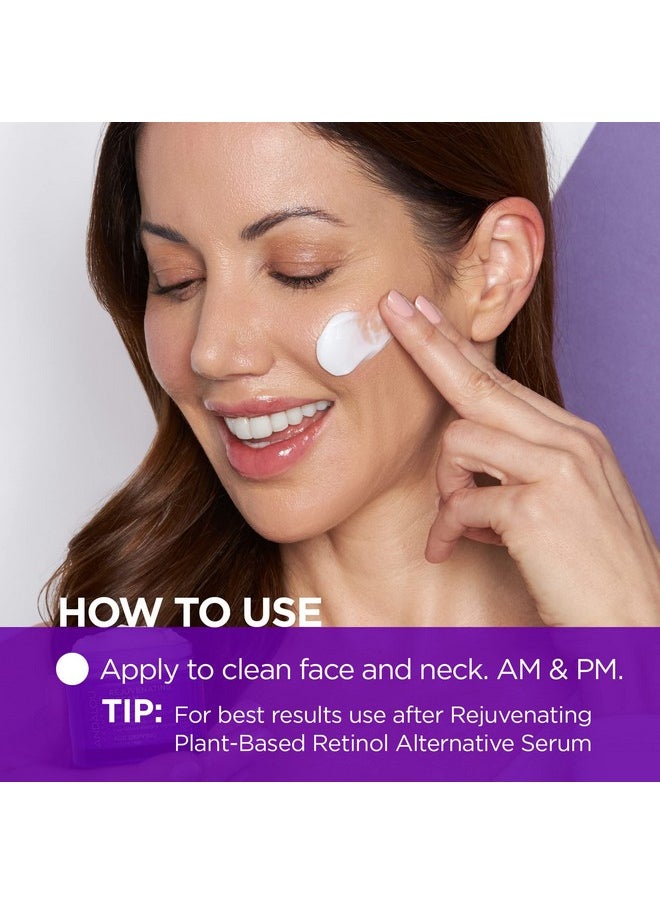 Andalou Naturals Age Defying Plant-Based Retinol Alternative Cream, 1.7 Ounce