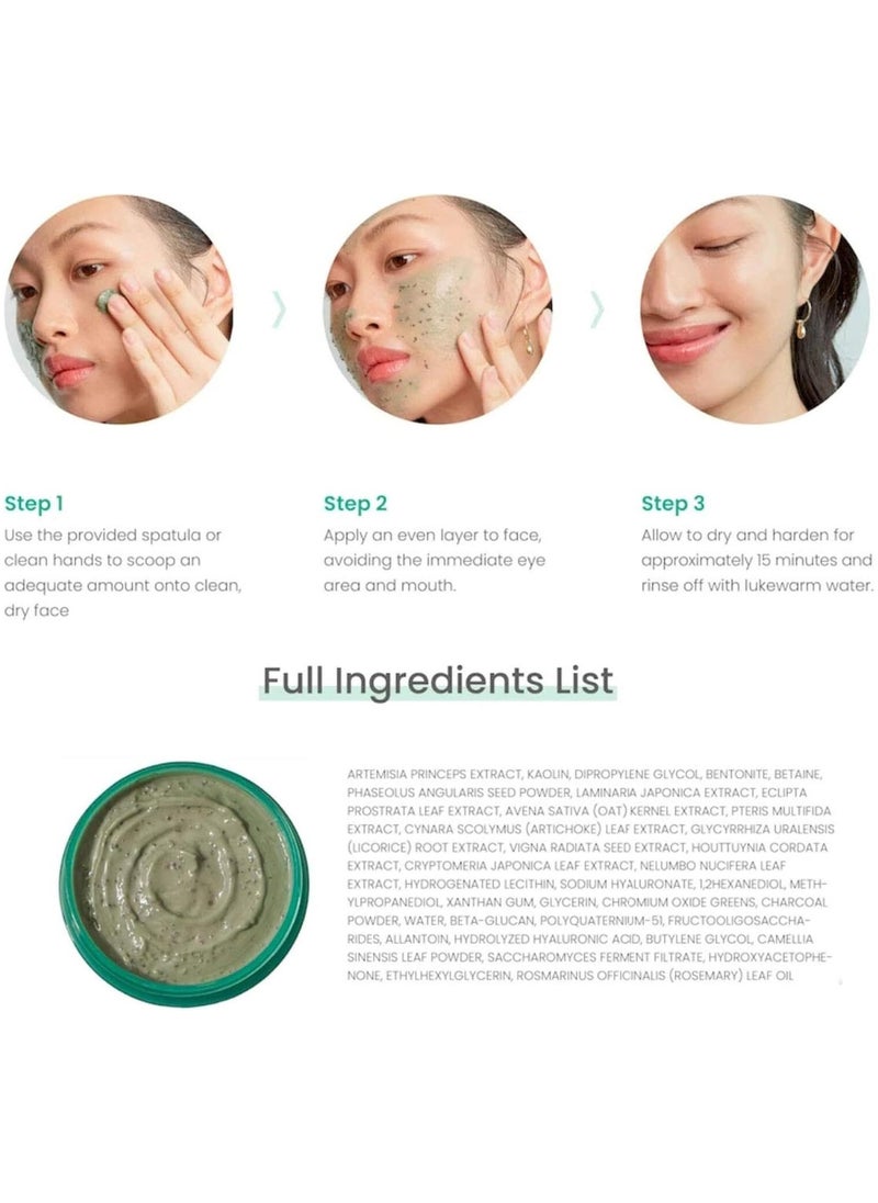 AXIS-Y Mugwort Pore Clarifying Wash Off pack 100ml