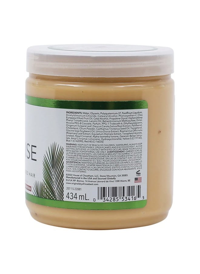 Originals By Africa's Best Hair Mayonnaise Conditioner – 2 Pack (15 oz Jars) – Enriched with Herbal Extracts, Egg Protein & Olive Oil for Deep Conditioning & Repair