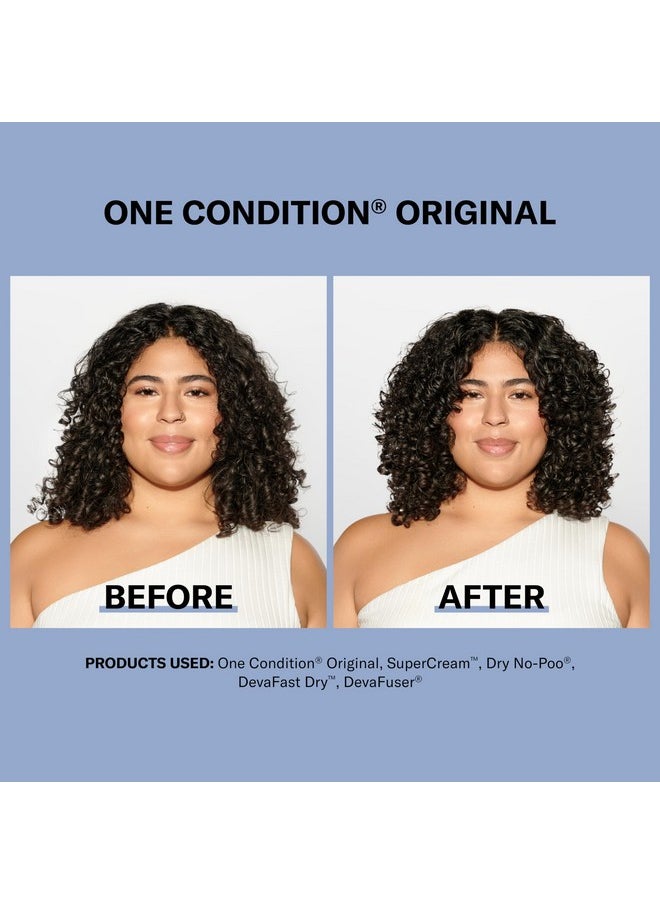DevaCurl One Condition Original Rich Cream Conditioner, Soft Lemongrass, 32 fl. oz.