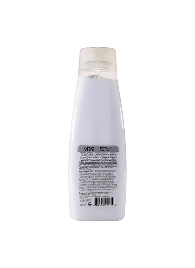 Alberto VO5 Blooming Freesia Revitalizing Conditioner - Hair Conditioner Formulated with Essential Vitamins and Oils - Fresh Floral Fragrance - 15 oz