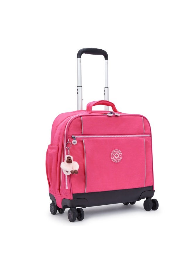 New Storia Happy Pink C Large Wheeled Bag