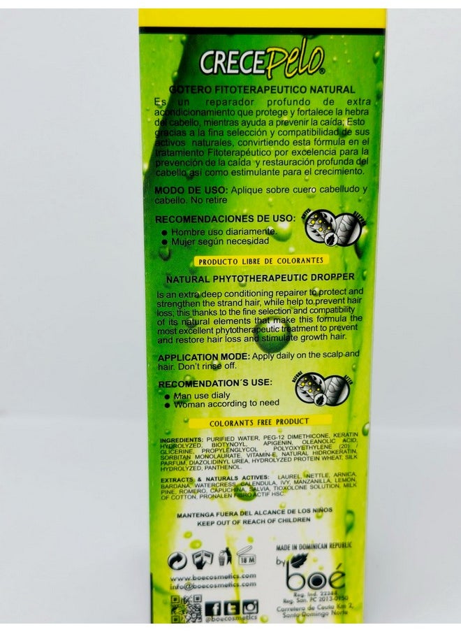 Boe Boe Crece Pelo Hair Growth Natural 4.25-ounce, 4.25 Ounces