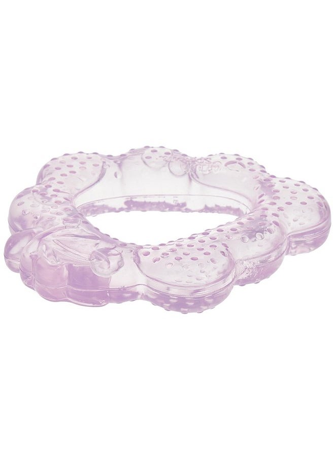 green sprouts Fruit Cooling Teether | Soothes gums & promotes healthy oral development | Safer plastic filled with sterilized water, Chill for extra relief, Textured surface to massage gums