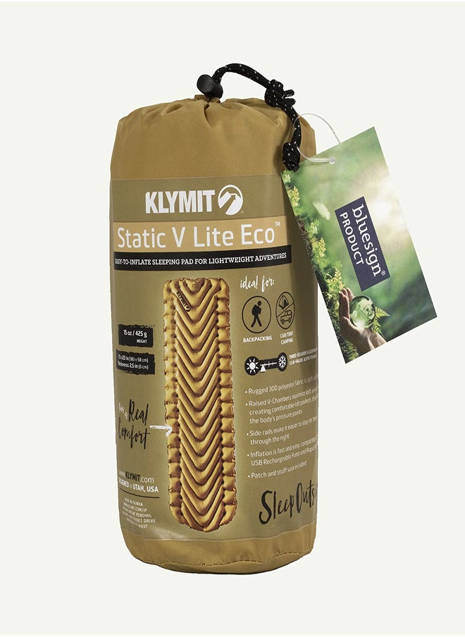 KLYMIT by ADVENTURE HQ Static V Lite Eco Sleeping Pad