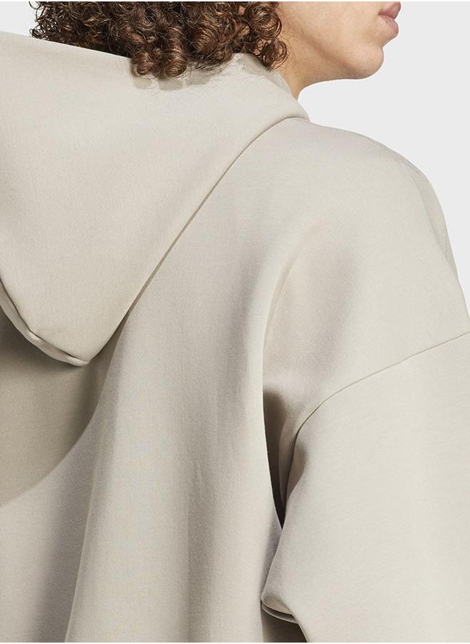 Future Icons Small Logo Full-Zip Hoodie