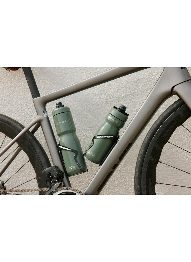 CamelBak Podium Steel Insulated Stainless Steel Bike Water Bottle – for Cycling, Fitness & Sports- Fits Most Bike Cages, 22oz - Stone