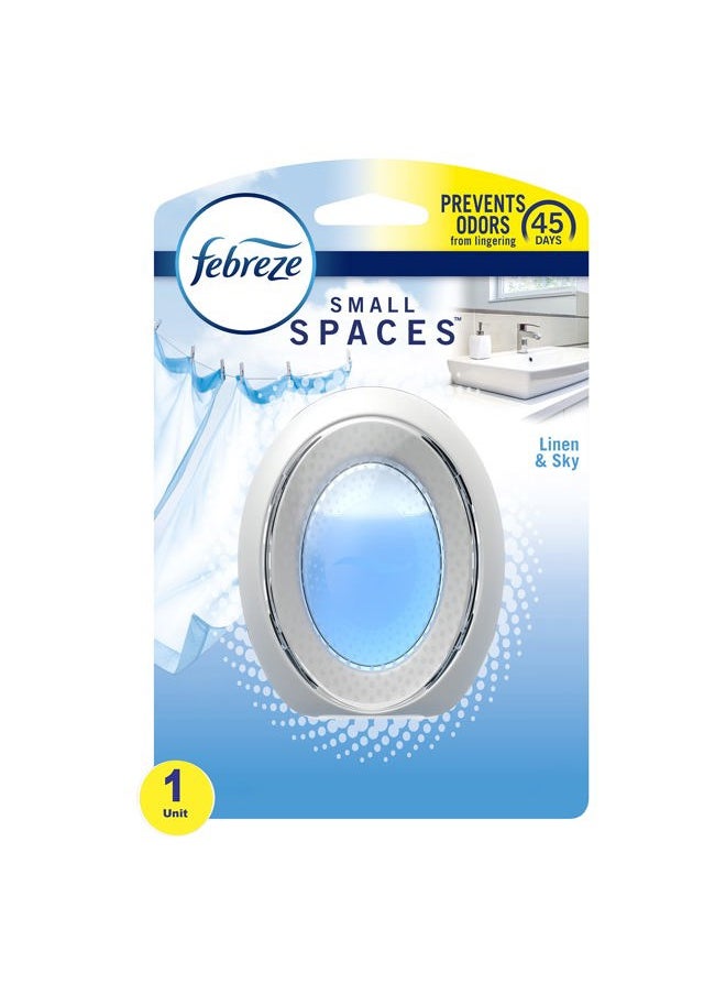 Small Spaces Air Freshener, Linen & Sky, 1 count, Blue, Model:93336