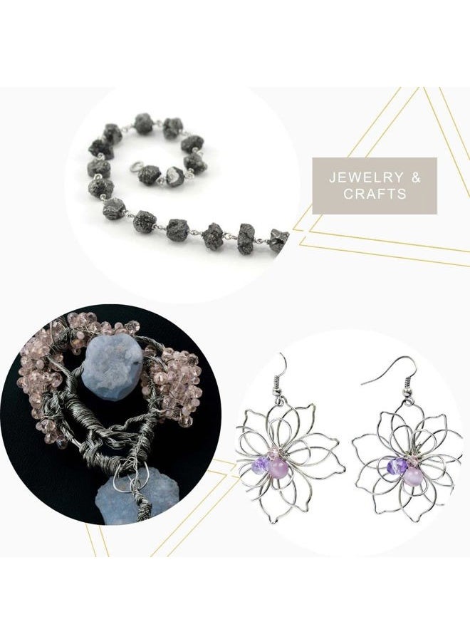 22 Gauge Stainless Steel Craft Jewelry Wrapping Wire Wire, 8 yd