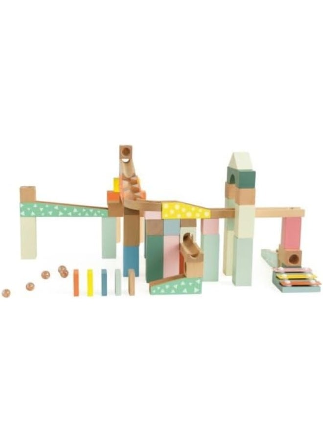 Classic World Wooden Marble Maze Blocks