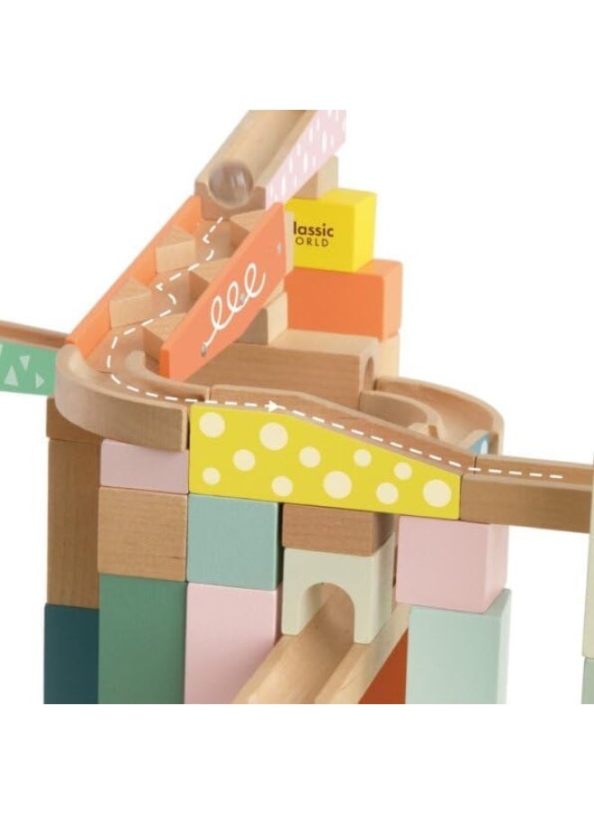 Classic World Wooden Marble Maze Blocks
