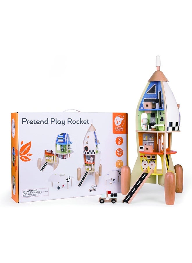 Classic World - Pretend Play Rocket
