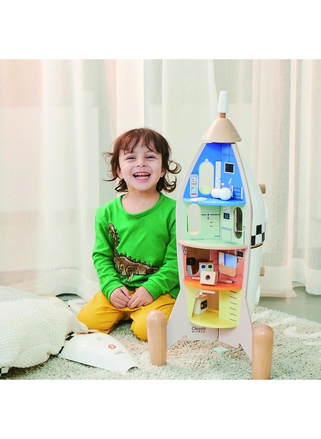 Classic World - Pretend Play Rocket