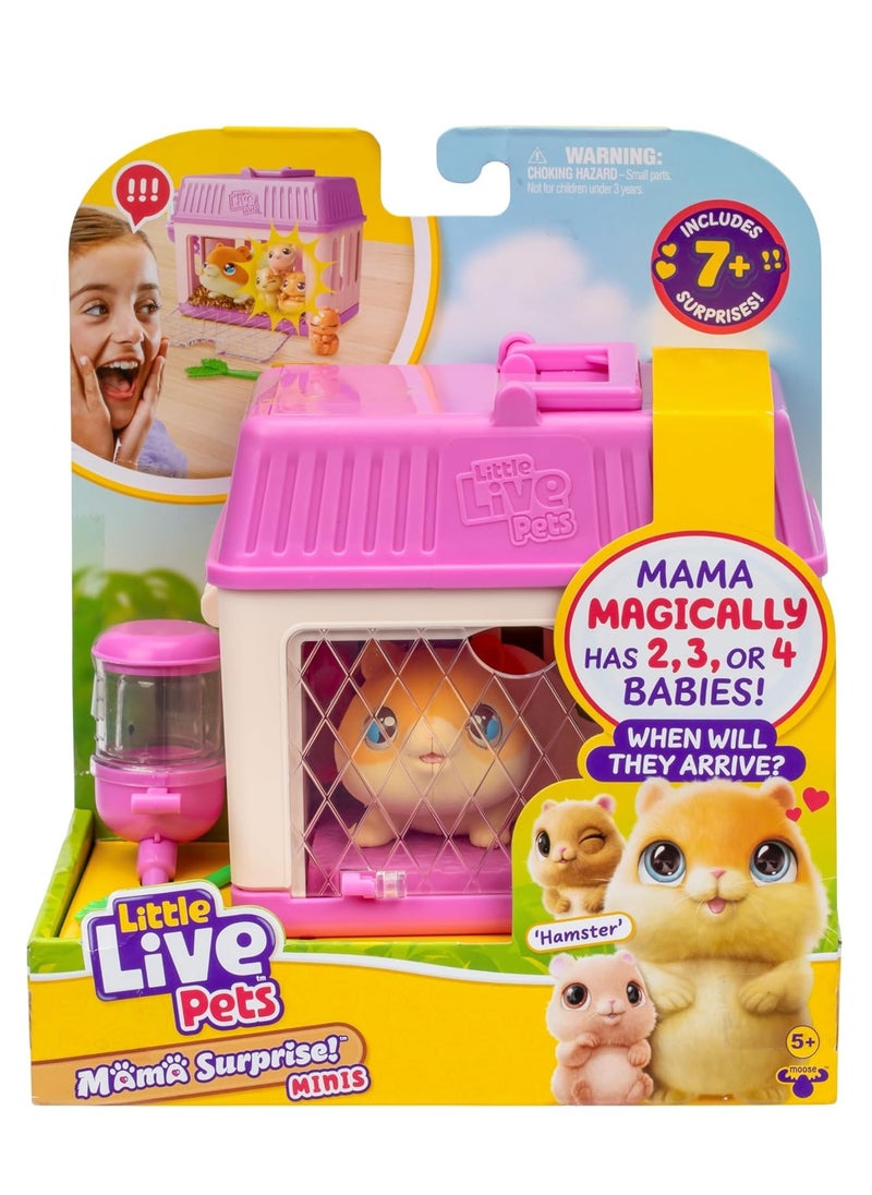 Little Live Pets Mama Surprise Mini Playset Hamster