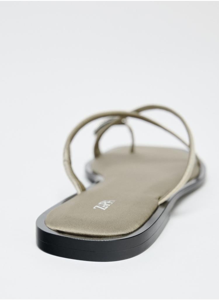 Toe-detail sandals