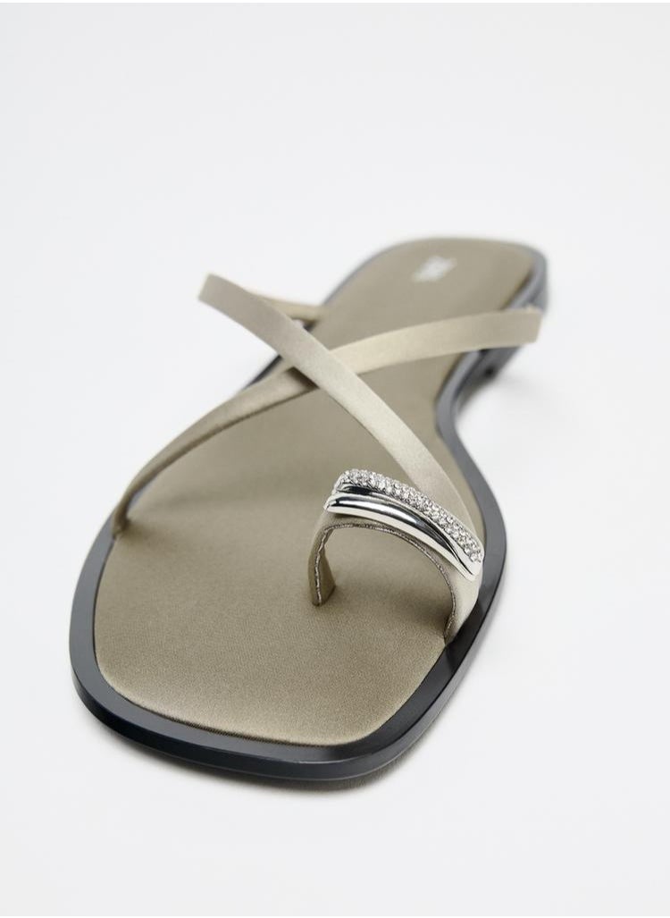 Toe-detail sandals